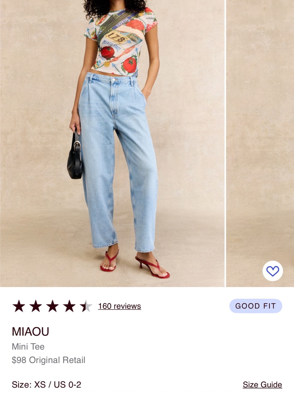 Miaou Light Blue Boyfriend Jeans